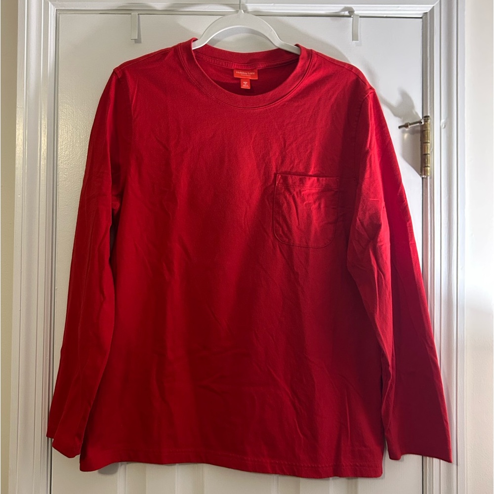 Holiday Lane Pajama Shirt - Medium